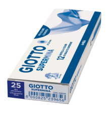Pastello Supermina - mina 3,8 mm - blu oltremare 25 - Giotto Pastello Supermina - mina 3,8 mm - blu oltremare 25 - Giotto