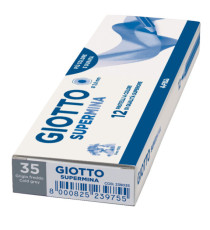 Pastello Supermina - mina 3,8 mm - grigio freddo 35 - Giotto Pastello Supermina - mina 3,8 mm - grigio freddo 35 - Giotto