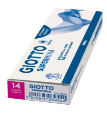 Pastello Supermina - mina 3,8 mm - magenta 14 - Giotto Pastello Supermina - mina 3,8 mm - magenta 14 - Giotto