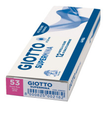 Pastello Supermina - mina 3,8 mm - rosa fluo 53 - Giotto Pastello Supermina - mina 3,8 mm - rosa fluo 53 - Giotto