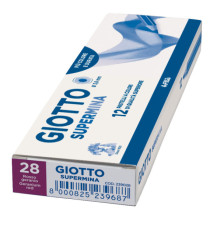 Pastello Supermina - mina 3,8 mm - rosso geraneo 28 - Giotto