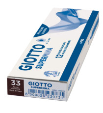 Pastello Supermina - mina 3,8 mm - terra d'ombra 33 - Giotto