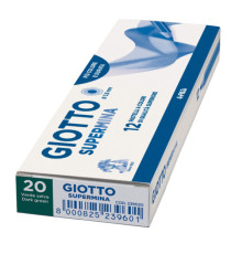 Pastello Supermina - mina 3,8 mm - verde salvia 20 - Giotto Pastello Supermina - mina 3,8 mm - verde salvia 20 - Giotto