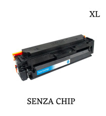 Toner W2191X ciano 219X senza chip compatibile Serie Eco per HP Color LaserJet Pro 3202DW,MFP 3302FDW capacità 2.500 pagine