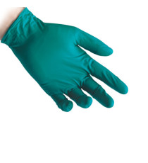 Guanti in nitrile R68 - senza polvere - taglia L - verde - Reflexx - conf. 100 pezzi