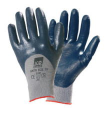 Guanti mechanical Safety Palmpro 113 - per ambienti oleosi - taglia L - grigio/blu - Icoguanti Guanti mechanical Safety Palmpro 113 - per ambienti oleosi - taglia L - grigio/blu - Icoguanti