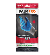 Guanti mechanical Safety Palmpro 121 - taglia XL - grigio/blu - Icoguanti Guanti mechanical Safety Palmpro 121 - taglia XL - grigio/blu - Icoguanti
