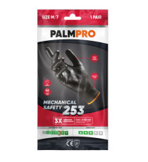 Guanti mechanical Safety Palmpro 253 - taglia M - nero - Icoguanti Guanti mechanical Safety Palmpro 253 - taglia M - nero - Icoguanti