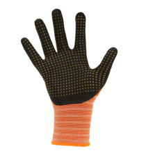 Guanti mechanical Safety Palmpro Xtraflex Prime 213 -  taglia L - arancione/nero - Icoguanti Guanti mechanical Safety Palmpro Xtraflex Prime 213 -  taglia L - arancione/nero - Icoguanti