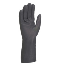 Guanti per protezione chimica VE509 - neoprene floccato cotone - taglia 09/10 - nero - Deltaplus Guanti per protezione chimica VE509 - neoprene floccato cotone - taglia 09/10 - nero - Deltaplus