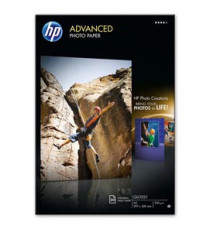 Hp - Confezione da 20 Fogli Carta orignale fotografica lucida - A3 - 297 x 420 mm - Q8697A Hp - Confezione da 20 Fogli Carta orignale fotografica lucida - A3 - 297 x 420 mm - Q8697A