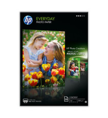 Hp - Confezione da 25 Fogli Carta originale fotografica lucida Hp Everyday - per inkjet - A4 - 210 x 297 mm - Q5451A Hp - Confezione da 25 Fogli Carta originale fotografica lucida Hp Everyday - per inkjet - A4 - 210 x 297 mm - Q5451A