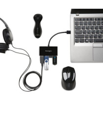 Hub 4 porte USB 3.0 UH4000 - nero - Kensington Hub 4 porte USB 3.0 UH4000 - nero - Kensington