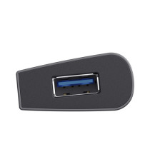 Hub Halyx - 7 porte - USB 3.2 Gen 1 - alluminio - grigio - Trust