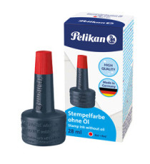 Inchiostro 4k per cuscinetti - senza olio - 28 ml - rosso - Pelikan Inchiostro 4k per cuscinetti - senza olio - 28 ml - rosso - Pelikan