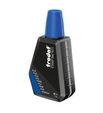 Inchiostro 7011 per timbro in gomma - 28 ml - blu - Trodat Inchiostro 7011 per timbro in gomma - 28 ml - blu - Trodat