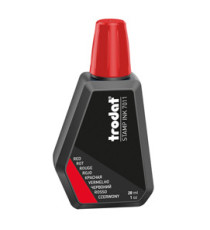 Inchiostro 7011 per timbro in gomma - 28 ml - rosso - Trodat