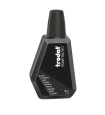 Inchiostro 7011 per timbro in gomma - nero - 28 ml - Trodat Inchiostro 7011 per timbro in gomma - nero - 28 ml - Trodat