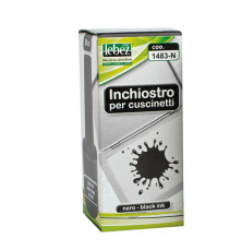 Inchiostro per cuscinetti - 30 ml - senza olio - nero - Lebez