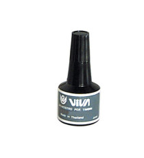 Inchiostro per cuscinetti - a base d'olio - 30 gr - nero - Viva