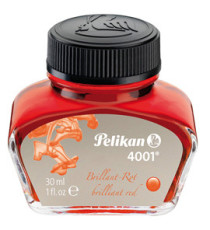 Inchiostro stilografico 4001 - 30 ml - rosso - Pelikan