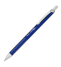 Penna roller EnerGel Metal Slim - punta 0,7 mm - fusto blu - Pentel
