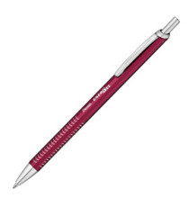 Penna roller EnerGel Metal Slim - punta 0,7 mm - fusto rosso - Pentel Penna roller EnerGel Metal Slim - punta 0,7 mm - fusto rosso - Pentel
