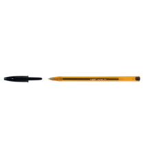 Penna a sfera Cristal - punta fine 0,8 mm - nero - Bic - conf. 50 pezzi