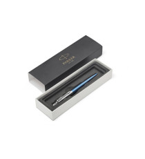 Penna sfera Jotter Core - punta M - fusto blu ghiaccio - Parker