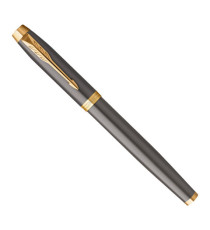 Penna stilografica IM Grey GT - punta M - grigio - Parker Penna stilografica IM Grey GT - punta M - grigio - Parker