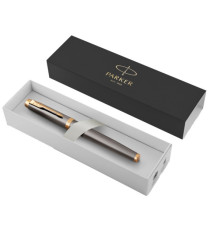 Penna stilografica IM Grey GT - punta M - grigio - Parker Penna stilografica IM Grey GT - punta M - grigio - Parker