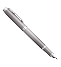 Penna stilografica IM Monochrome Rituals Grey - punta M - grigio - Parker Penna stilografica IM Monochrome Rituals Grey - punta M - grigio - Parker