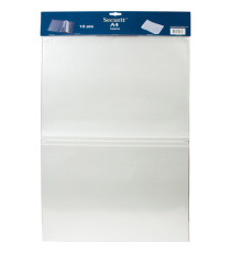 Inserto doppio per portamenù (Trendy, Design, Rio, Royal) - A4 - Securit - set 10 pezzi