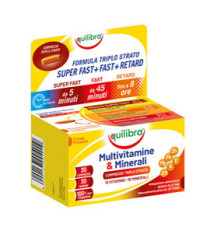 Integratore Multivitamine & Minerali - 30 compresse triplo strato (1,5 gr cad.) - Equilibra Integratore Multivitamine & Minerali - 30 compresse triplo strato (1,5 gr cad.) - Equilibra