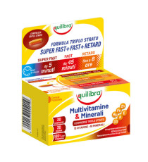 Integratore Multivitamine & Minerali - 30 compresse triplo strato (1,5 gr cad.) - Equilibra Integratore Multivitamine & Minerali - 30 compresse triplo strato (1,5 gr cad.) - Equilibra