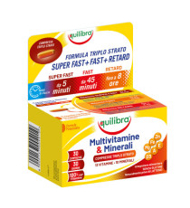 Integratore Multivitamine & Minerali - 30 compresse triplo strato (1,5 gr cad.) - Equilibra Integratore Multivitamine & Minerali - 30 compresse triplo strato (1,5 gr cad.) - Equilibra