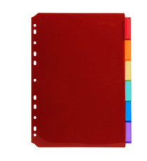 Intercalari neutri - PPL - A4 - trasparente - 6 posizioni - Exacompta Intercalari neutri - PPL - A4 - trasparente - 6 posizioni - Exacompta