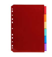 Intercalari neutri - PPL - A4 - trasparente - 6 posizioni - Exacompta Intercalari neutri - PPL - A4 - trasparente - 6 posizioni - Exacompta