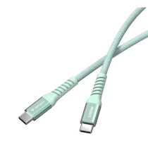 Verbatim - Cavo USB-C to USB-C 100W  - Verde - 31855 - 120m Verbatim - Cavo USB-C to USB-C 100W  - Verde - 31855 - 120m