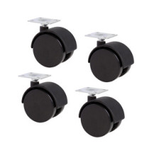 Kit 4 ruote - per libreria Rainbow