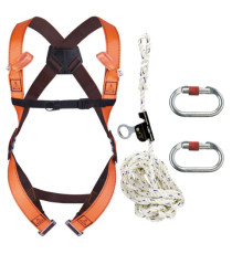 Kit anticaduta ELARA 170 - per lavori in copertura - taglia S/M/L - Deltaplus