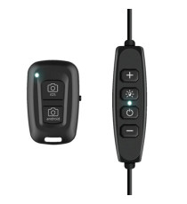 Kit di anelli luminosi Maku - per vlog - nero - Trust