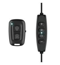 Kit di anelli luminosi Maku - per vlog - nero - Trust