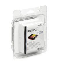 Kit di stampa per stampante Duracard ID 300 (nastro a colori + 100 tessere) - Durable Kit di stampa per stampante Duracard ID 300 (nastro a colori + 100 tessere) - Durable