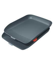 Kit doppia vaschetta portacorrispondenza Cosy - grigio - Leitz Kit doppia vaschetta portacorrispondenza Cosy - grigio - Leitz