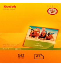 Kodak - Carta Fotografica Photo Gloss - A3- 180 gr - 50 fogli - 5740-550 Kodak - Carta Fotografica Photo Gloss - A3- 180 gr - 50 fogli - 5740-550