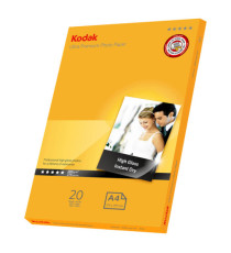 Kodak - Carta fotografica Ultra Premium lucida - A4 - 280 gr - 20 fogli - 5740-085 Kodak - Carta fotografica Ultra Premium lucida - A4 - 280 gr - 20 fogli - 5740-085
