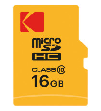Kodak - Micro SDHC Class 10 Extra - EKMSDM16GHC10CK - 16GB Kodak - Micro SDHC Class 10 Extra - EKMSDM16GHC10CK - 16GB