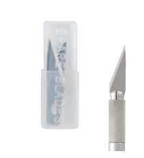 Lame di ricambio - per cutter Hobby Knife - Lebez - conf. 5 pezzi Lame di ricambio - per cutter Hobby Knife - Lebez - conf. 5 pezzi