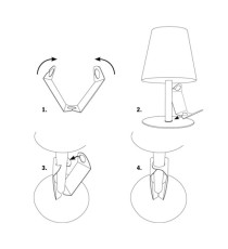 Lampada da tavolo - a led - waterproof - Securit
